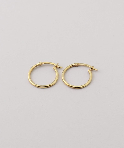 【Artisav/アルティサヴ】 silver GP hoop earring:ピアス