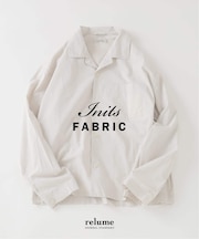 INITS FABRIC / イニッツ ファブリック リラックス シャツブルゾン