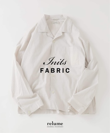 INITS FABRIC / イニッツ ファブリック リラックス シャツブルゾン