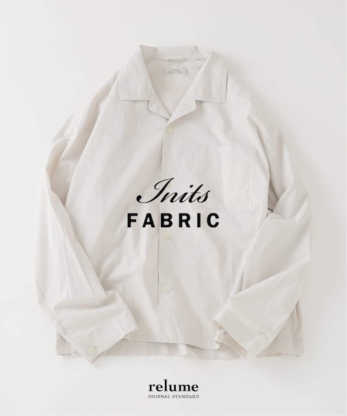 INITS FABRIC / イニッツ ファブリック リラックス シャツブルゾン