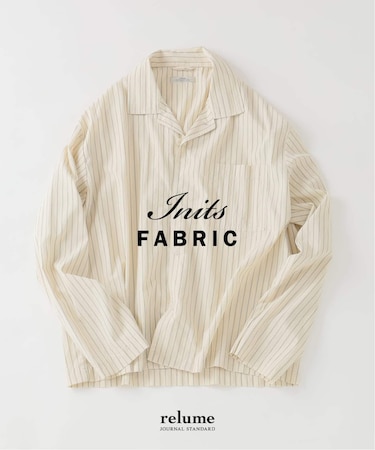 INITS FABRIC / イニッツ ファブリック リラックス シャツブルゾン