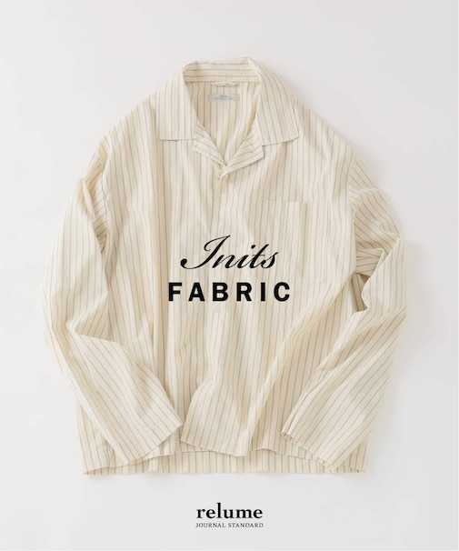 INITS FABRIC / イニッツ ファブリック リラックス シャツブルゾン