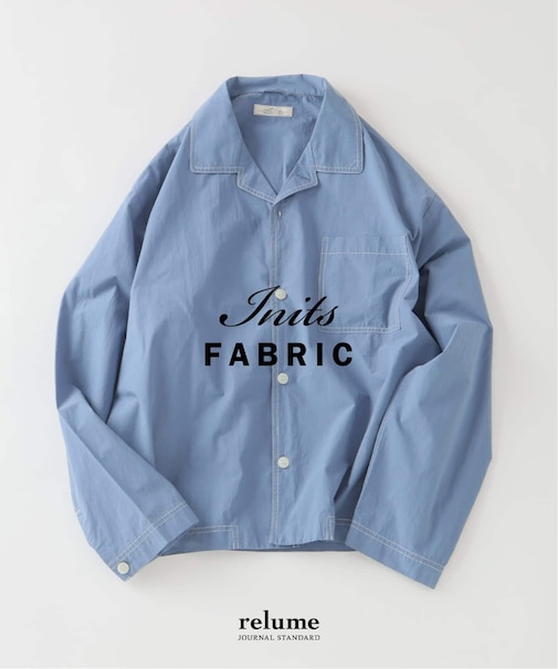 INITS FABRIC / イニッツ ファブリック リラックス シャツブルゾン