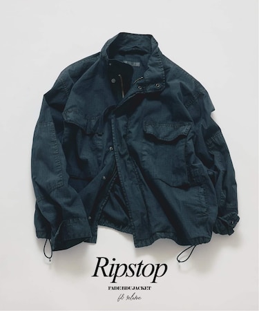 フェード加工 BDU リップストップ ジャケット