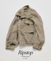 フェード加工 BDU リップストップ ジャケット