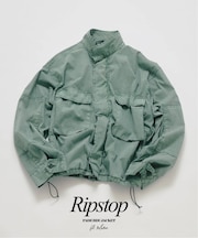 フェード加工 BDU リップストップ ジャケット
