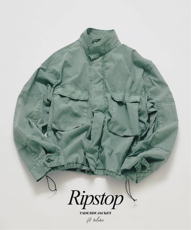 フェード加工 BDU リップストップ ジャケット