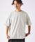 トップメランジ スリット Tシャツ