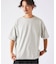 トップメランジ スリット Tシャツ