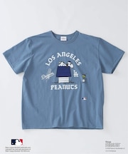 《追加》PEANUTS / ピーナッツ 別注 MLB ベースボール プリントTシャツ