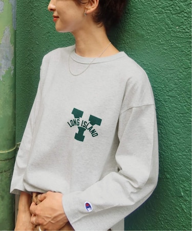 別注【MAKI×Champion/チャンピオン】ロングスリーブTEE