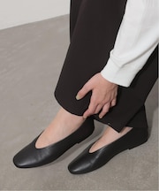【REMME/レメ】 レザーフラットシューズ