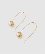 【Kenneth Jay Lane/ケネス ジェイ レーン】 gold drop wire earring
