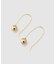 【Kenneth Jay Lane/ケネス ジェイ レーン】 gold drop wire earring