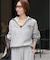 ハーフジップスウェット