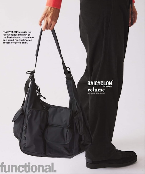 BAICYCLON by bagjack 別注 マルチポケット ショルダーバッグ