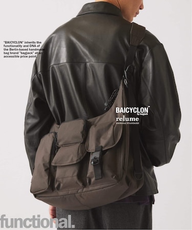 BAICYCLON by bagjack 別注 マルチポケット ショルダーバッグ