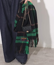 《追加/別注カラー》【TWEEDMILL/ツイードミル】 チェックストール