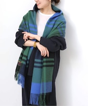 《追加/別注カラー》【TWEEDMILL/ツイードミル】 チェックストール