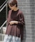 《追加 / 新色》BiellaYarnワイドクルーネックプルオーバー