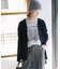 《一部WEB限定追加 / 新色》BiellaYarnワイドVネックカーディガン