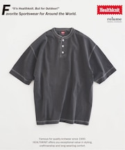 《追加》Healthknit / ヘルスニット 別注 ヘンリーネックTシャツ