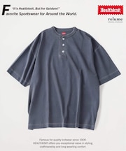 《追加》Healthknit / ヘルスニット 別注 ヘンリーネックTシャツ
