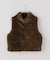 【ARCHIVE STANCE/アーカイブスタンス】 fake fur mini vest