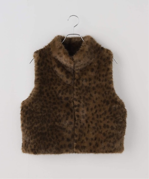 【ARCHIVE STANCE/アーカイブスタンス】 fake fur mini vest