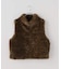 【ARCHIVE STANCE/アーカイブスタンス】 fake fur mini vest