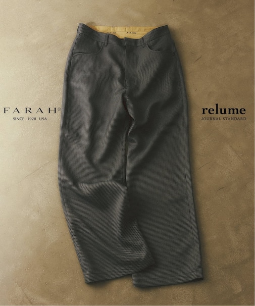 FARAH / ファーラー 別注 パイプステム スラックス