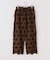 【crinkle crinkle crinkle】3D embroidery leopard easy pt：パンツ