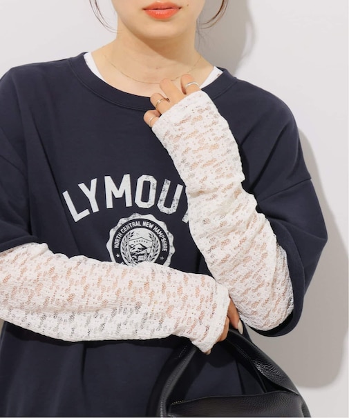 ストレッチレース2WAYプルオーバー