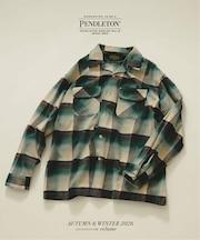 PENDLETON / ペンドルトン 別注 コットン シャギー オープンカラーシャツ