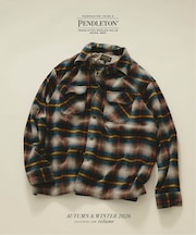PENDLETON / ペンドルトン 別注 コットン シャギー オープンカラーシャツ