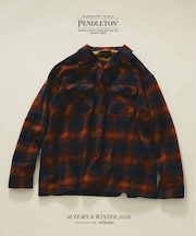 PENDLETON / ペンドルトン 別注 コットン シャギー オープンカラーシャツ