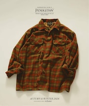 PENDLETON / ペンドルトン 別注 コットン シャギー オープンカラーシャツ
