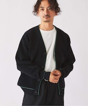 モール クロップド カーディガン