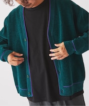 モール クロップド カーディガン