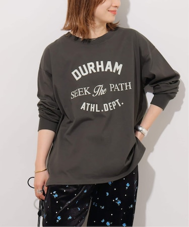DURHAMロゴロングTシャツ