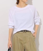 強撚コットンフライスロンTEE