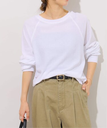 強撚コットンフライスロンTEE