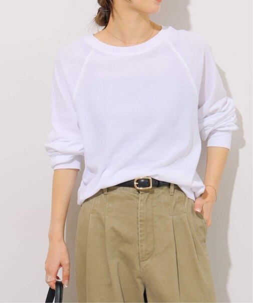 強撚コットンフライスロンTEE