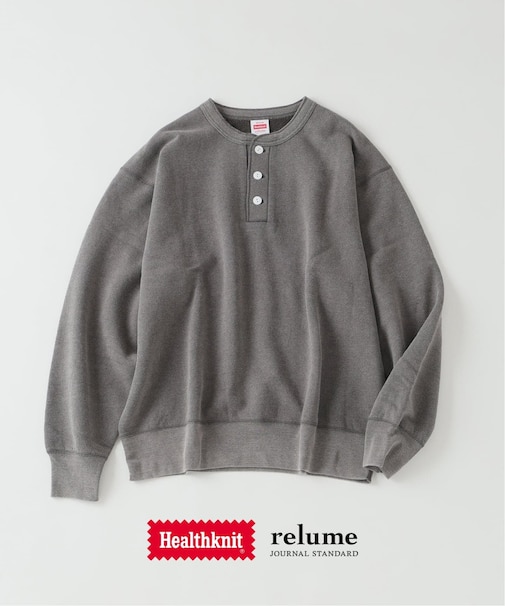 Healthknit / ヘルスニット 別注 ヴィンテージ ヘンリーネック スウェット