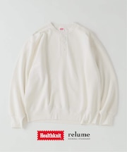 Healthknit / ヘルスニット 別注 ヴィンテージ ヘンリーネック スウェット