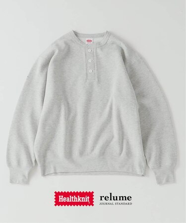 Healthknit / ヘルスニット 別注 ヴィンテージ ヘンリーネック スウェット