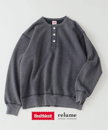 Healthknit / ヘルスニット 別注 ヴィンテージ ヘンリーネック スウェット