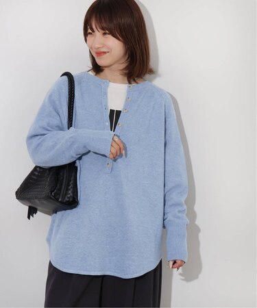 《追加4 / 新色》ウールミックス2WAYビッグプルオーバー