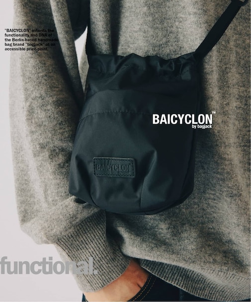 BAICYCLON by bagjack ミニ ドローストリングバッグ