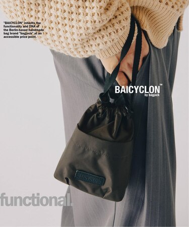 BAICYCLON by bagjack ミニ ドローストリングバッグ